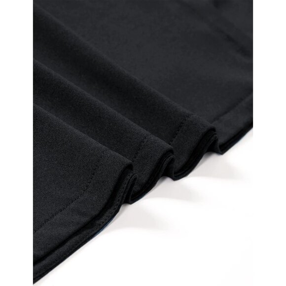 Plus Size Women's Golf Shirt Short Sleeve V Neck Loose Fit Activewear - Picture 6 of 6